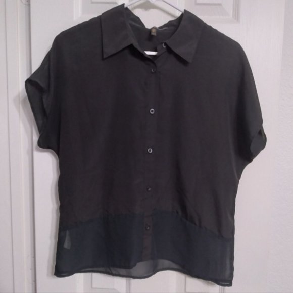 BCBG button up silky flowy blouse XS for women - Picture 1 of 1
